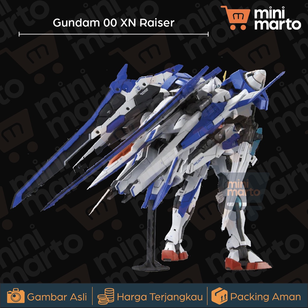 Bandai Gundam 00 XN Raiser - MG (Master Grade) - Minimarto