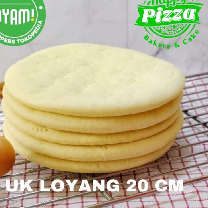 

Terbaru 12.12 Base pizza - adonan pizza - pizza base - pizza dough isi 5 pcs UK 20cm murah