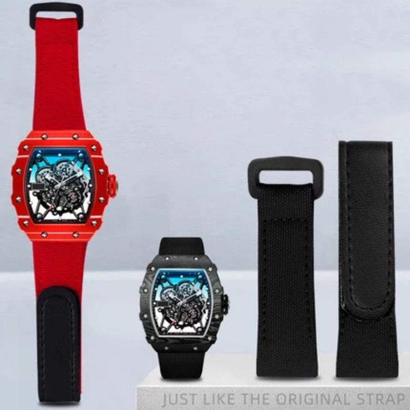 Tali strap jam tangan Richard mille Richardmille Nylon Canvas