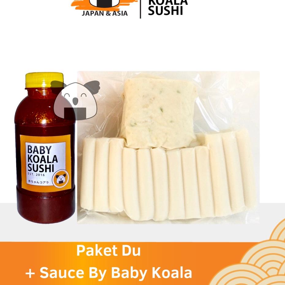 

☋ PAKET DU 600 g Halal | Toppoki, Odeng & Saus ►