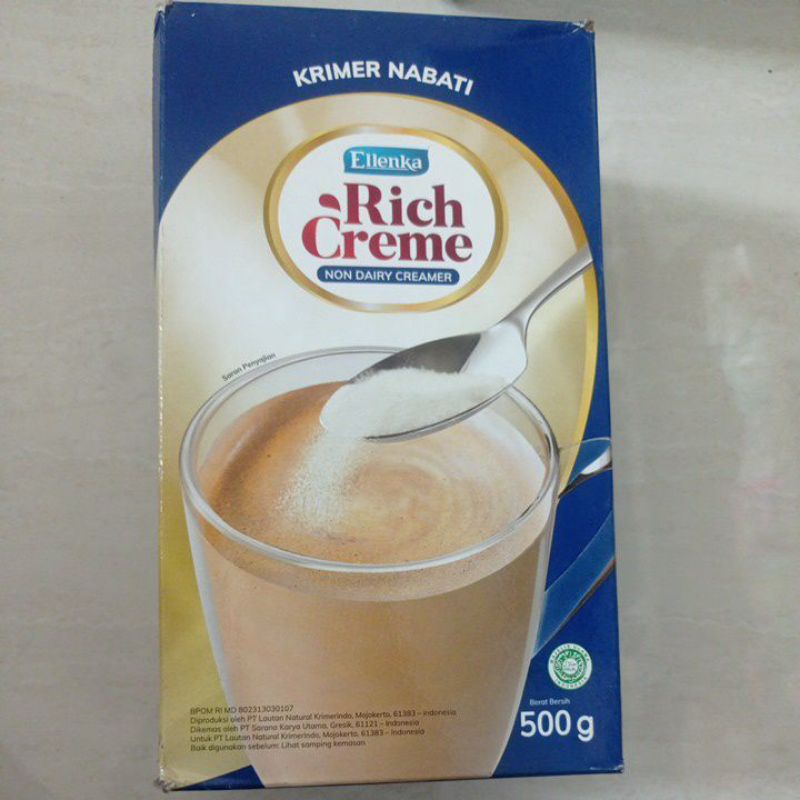 Ellenka Rich Creme Non Dairy Creamer 500g exp 2024