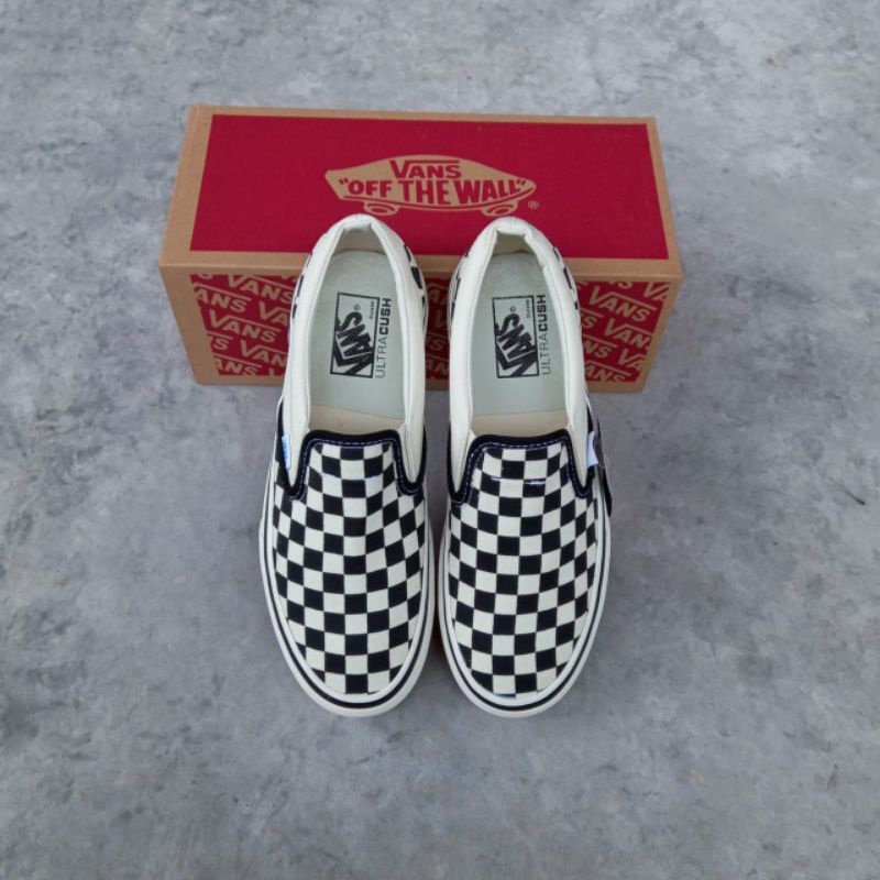 VANS SLIP ON 98 DX ANAHEIM FACTORY CHECKERBOARD