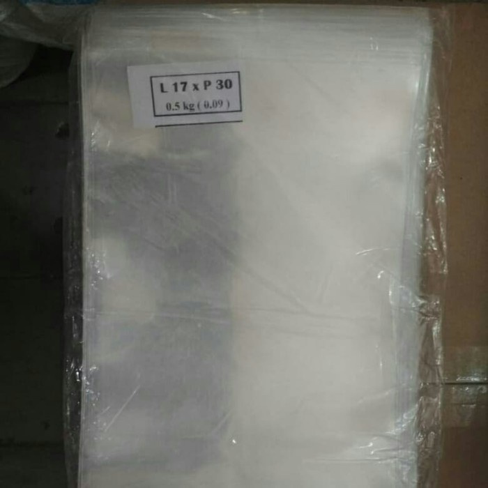 Murah Plastik Klip Pp Tebal Ukuran 17X30 Cm (90 Micron)