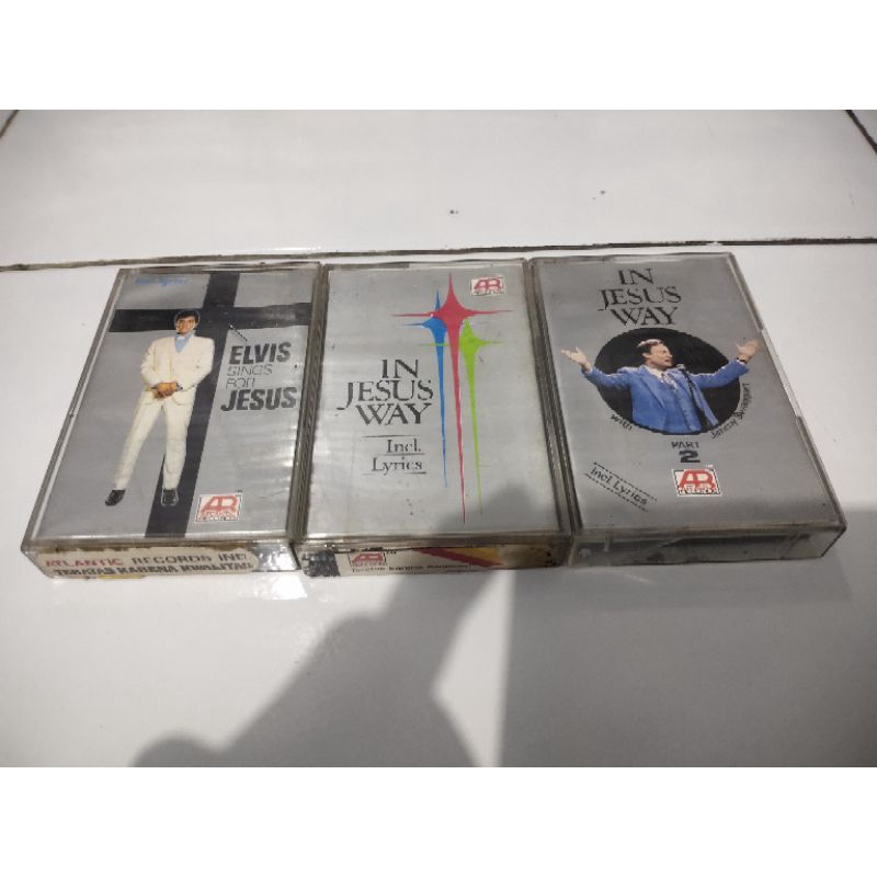 kaset pita elvis presley - in jesus way
