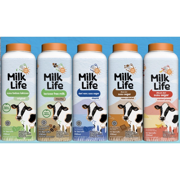 

Milk Life Susu Segar - 200ml [Khusus pengiriman dalam kota Purwokerto saja!]
