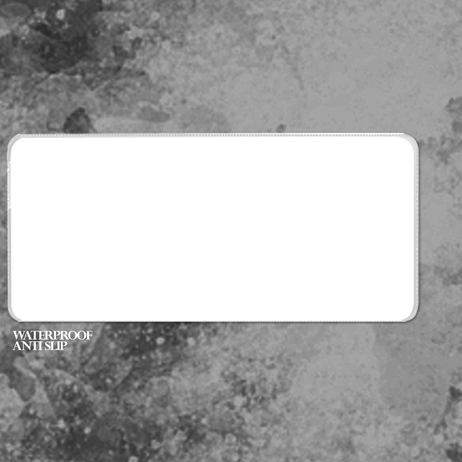 ➽ MOUSE PAD GAMING WHITE PUTIH BLANK POLOS XL EXTENDED PREMIUM ◘