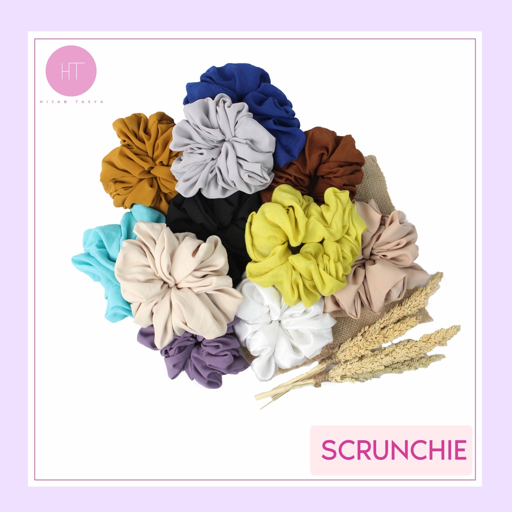 Ikat Rambut / Scrunchie / Cepol Hijab - Random