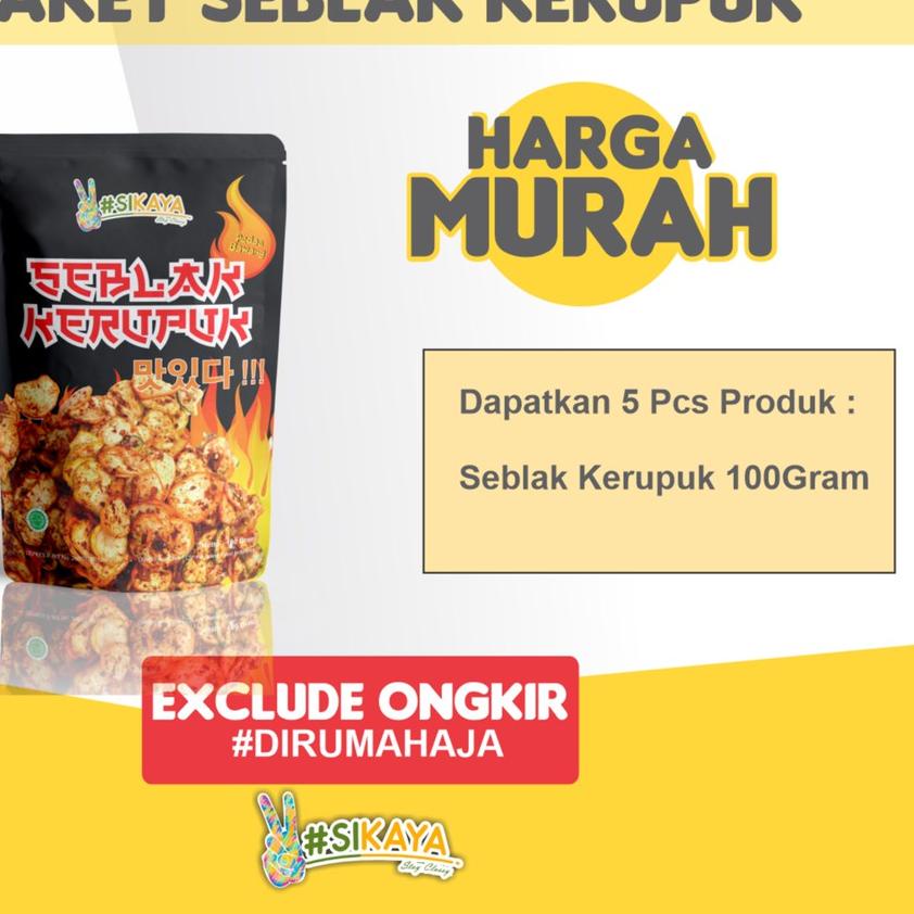 

☜ Paket Seblak Kerupuk Pedas Only-Sikaya ☜