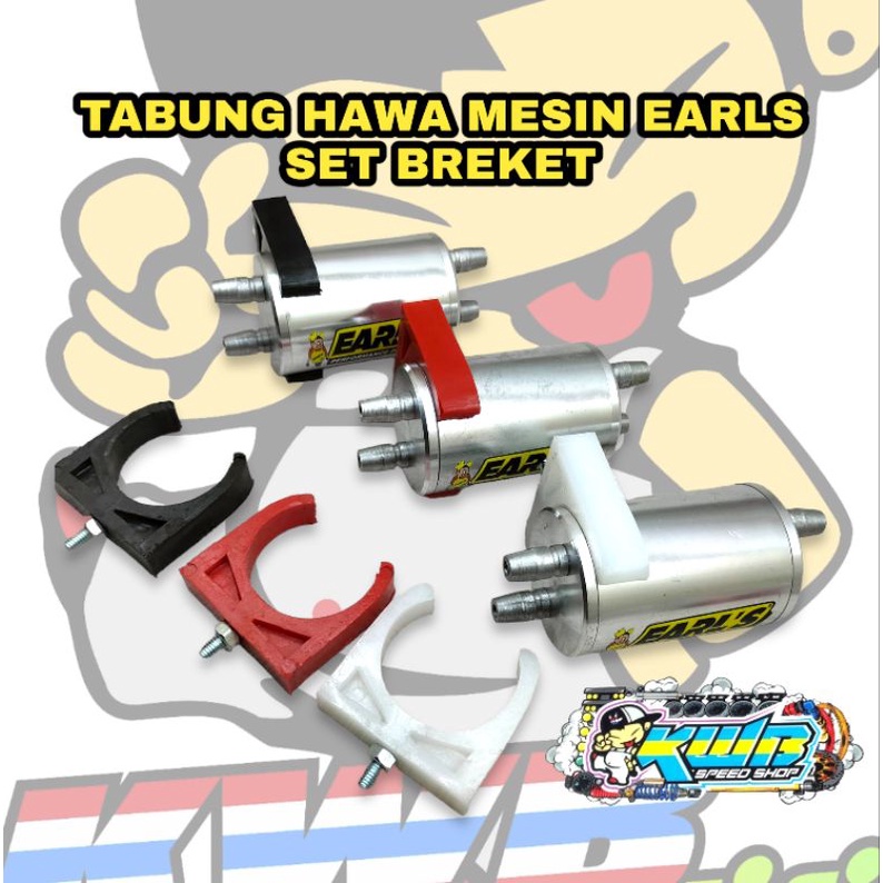 Breket tabung hawa mesin earls pnp warna lengkap