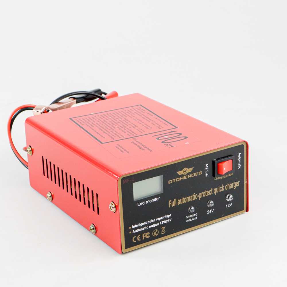 OTOHEROES Charger Aki Mobil Smart Battery 12V/24V 6-105AH - MF-2