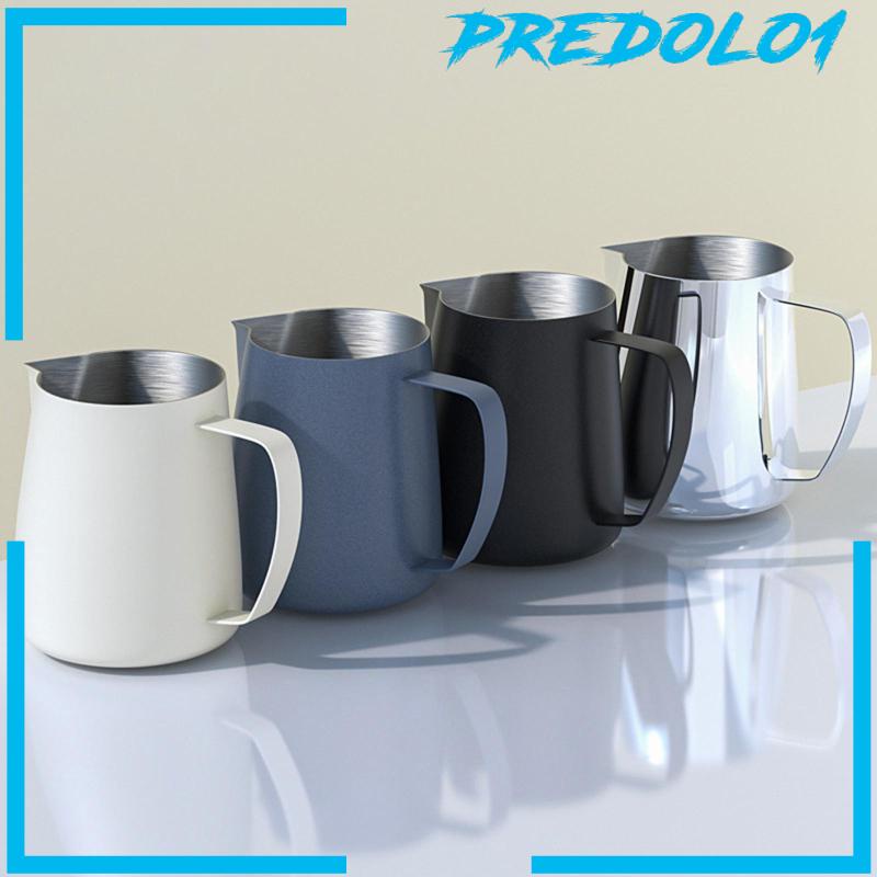 [Predolo1] Milk Frothing Pitcher Milk Mug Gelas Kukus Espresso Untuk Kopi