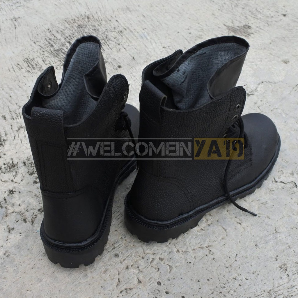 Sepatu Kulit Jeruk Produksi / Sepatu PDL Kulit Jeruk / Sepatu PDL TNI AD