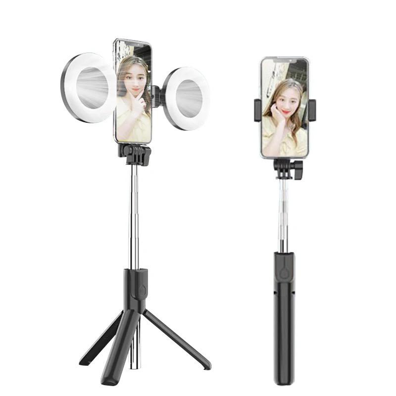 (NC) Tongsis JC-18H Tripod Serbaguna SelfieStick Wireless remote