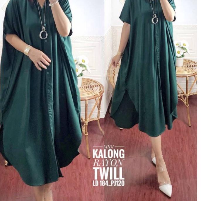 ♚ MIDI KALONG // KAFTAN BATWING POLOS// MIDI KALONG PREMIUM// KALONG JUMBO// TUNIK KAFTAN BATWING// 
