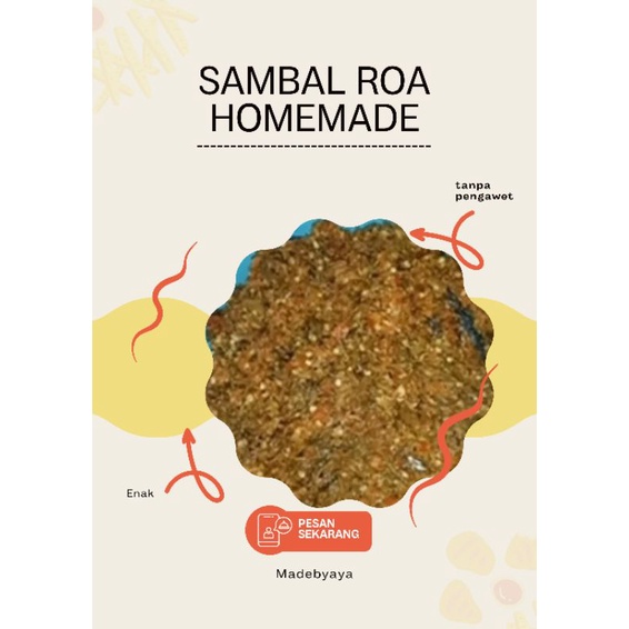 

sambal roa homemade