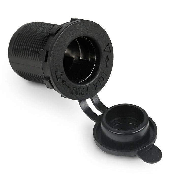 soket cigarette lighter charger HP GPS motor mobil 12V waterproof