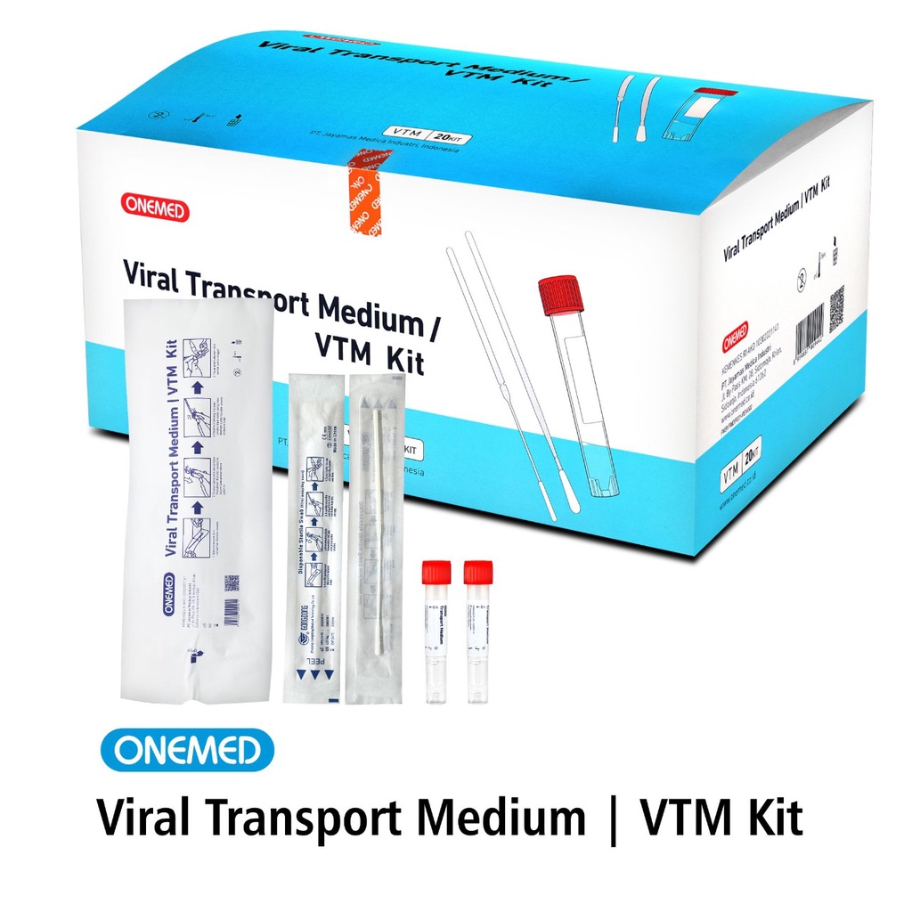 Viral Transport Medium / Medium KIT Isi 20 OneMed OJ