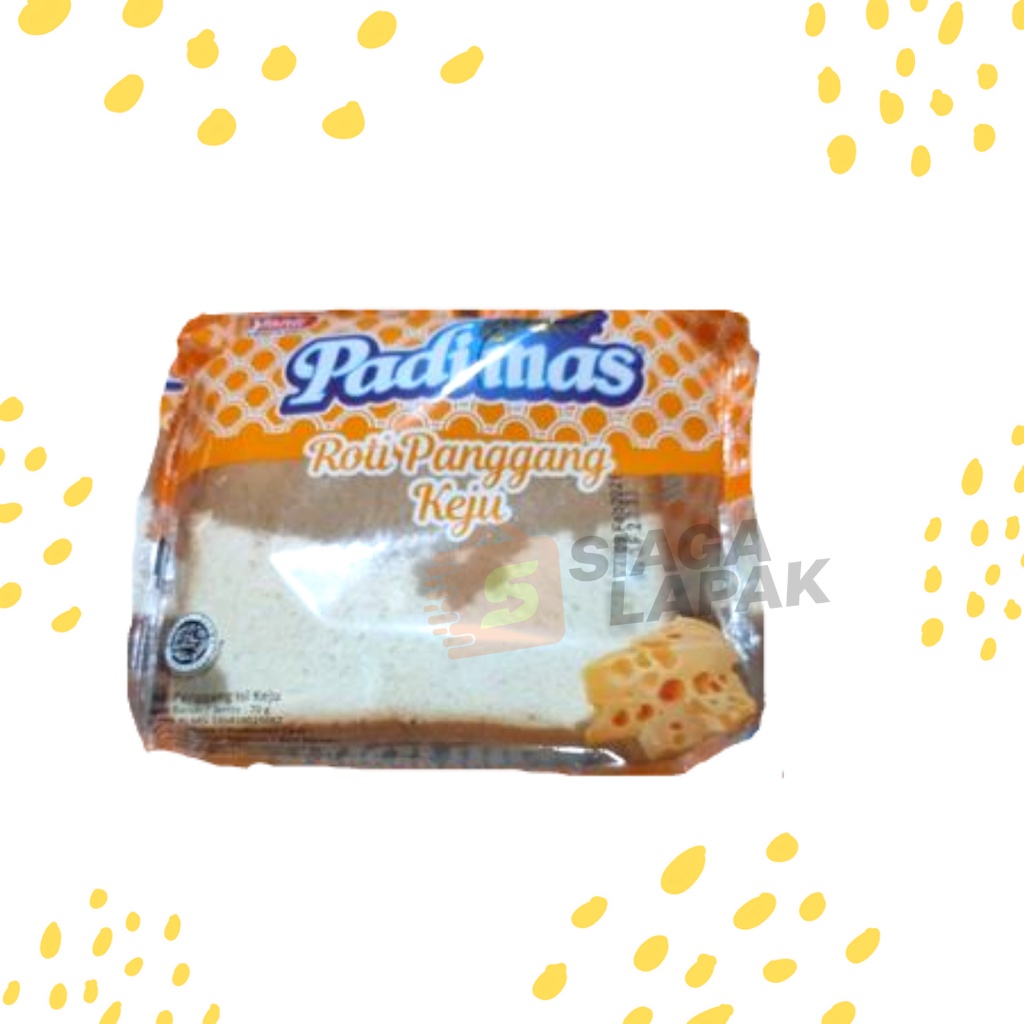 Roti Panggang Padimas All Varian Mix Rasa 65gr