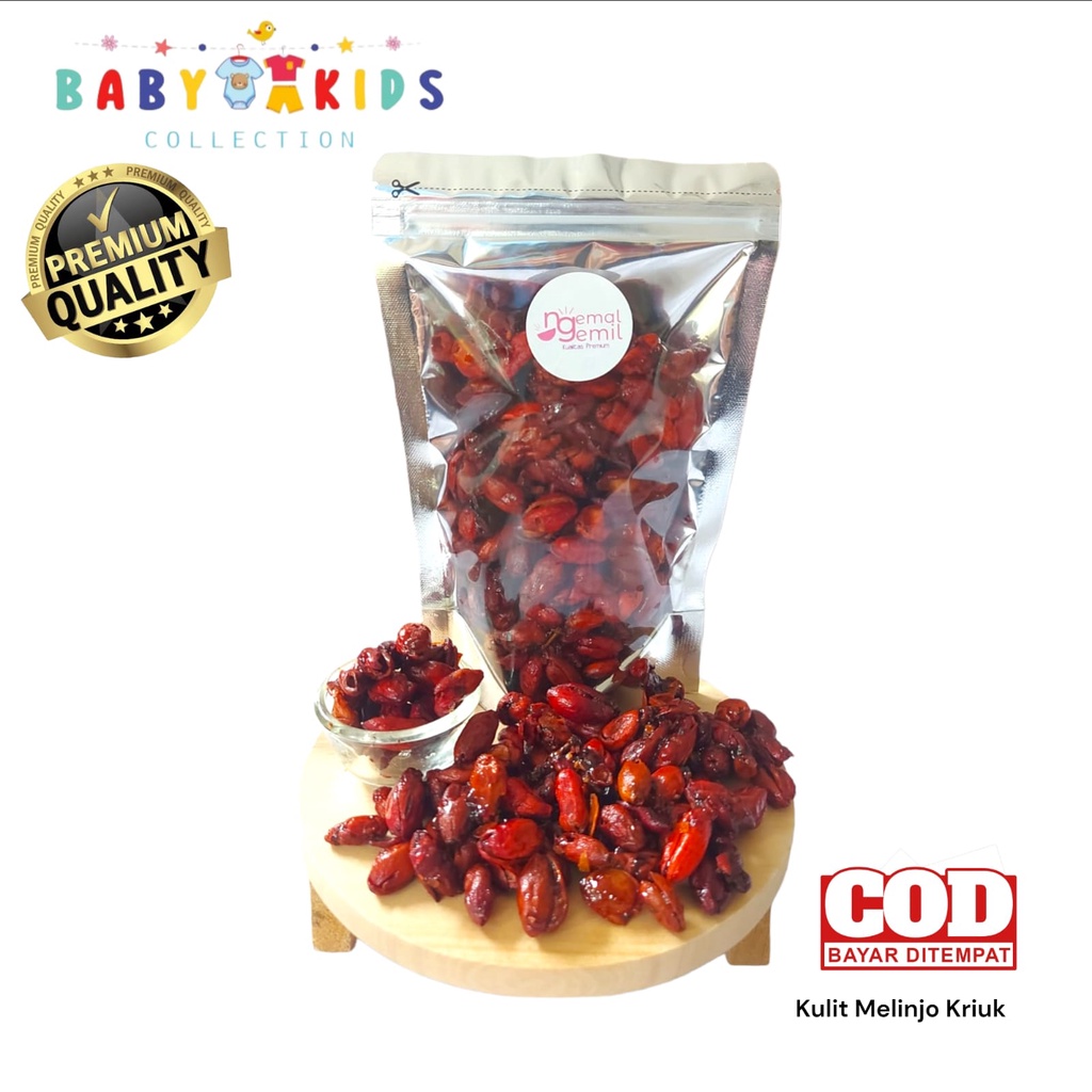 

Snack Kulit Melinjo Kriuk Pedas Manis Kripik Kulit Melinjo Pedas Manis Homemade Kualitas Premium