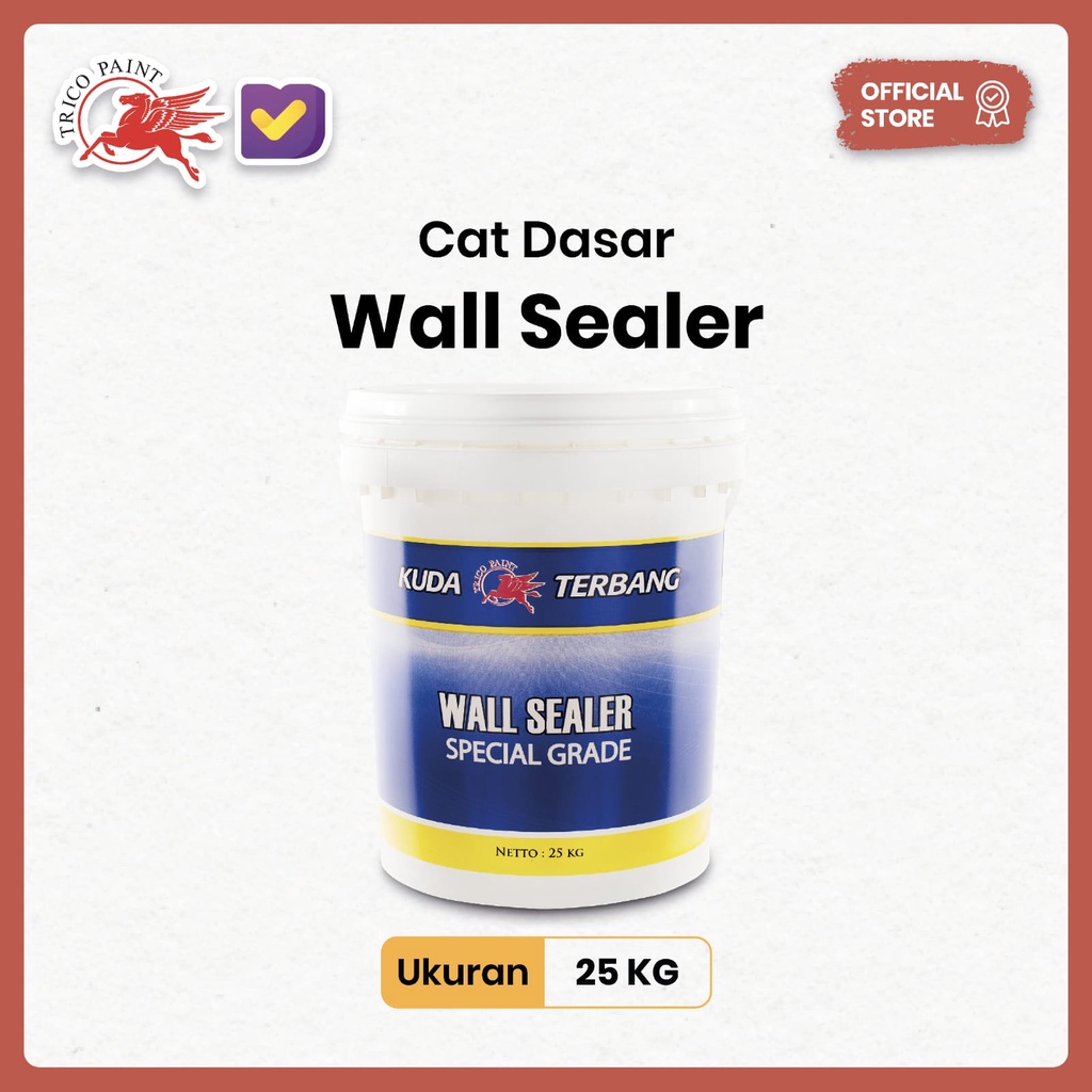Cat Kuda Terbang - Wall Sealer ( Cat Dasar Tembok ) -  25Kg - Cat Dasar Tembok