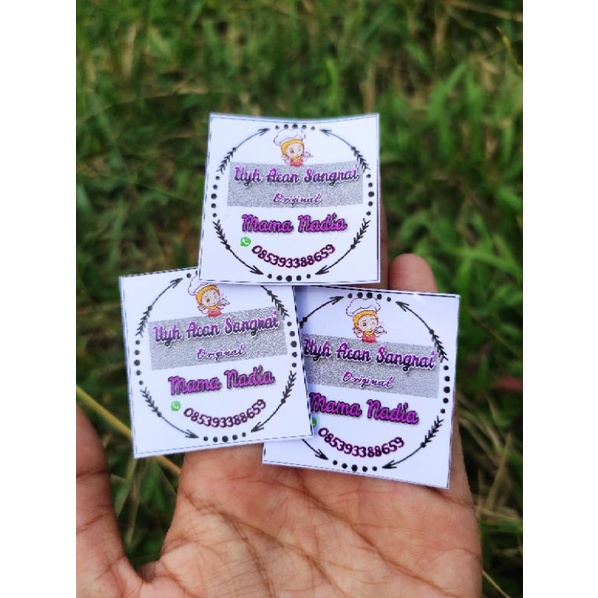 

stiker termurah bisa req yaa isi 100 lembar