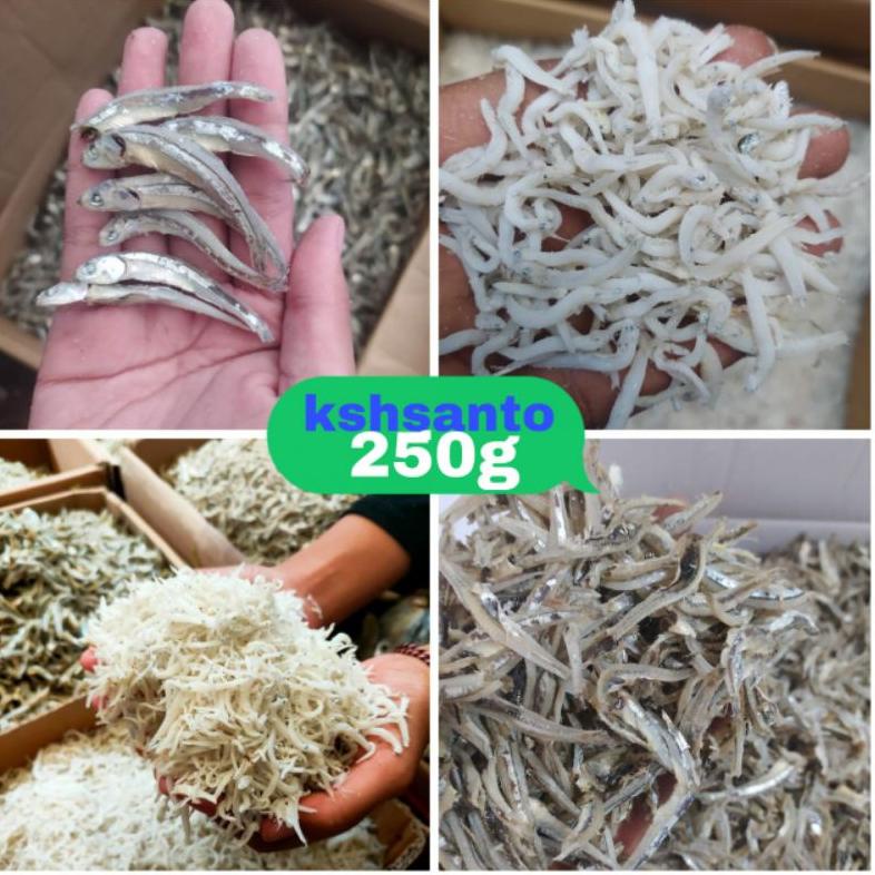 

❤[PROMO MURAH!!!]❤ ikan asin aneka teri medan netto-250g