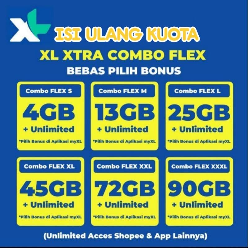 KUOTA XL UNLIMITED ISI ULANG LANGSUNG MASUK