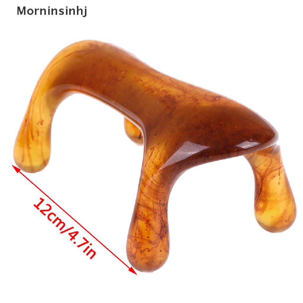 Mornin Alat Pijat Perawatan Kaki Segitiga Gua Sha Akupuntur Reflexoy Tool Stick Amber id