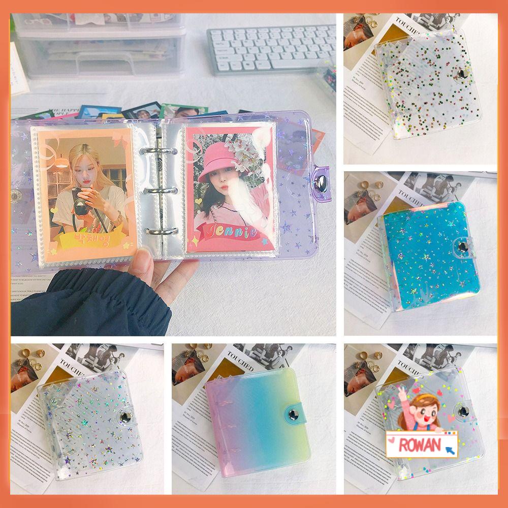 R-flower Notebook Cover Kreatif Alat Tulis Star Chaser Album Foto 3-lubang Tangan Akun Diary Diary Buku Foto Album Binder Cover