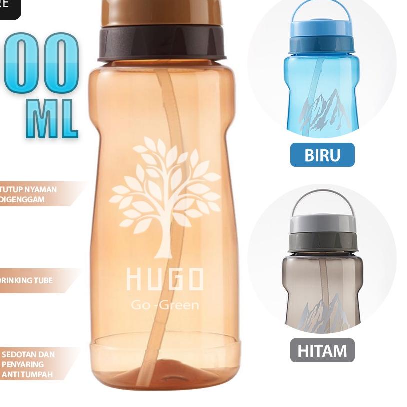 ℗ HUGO Botol Minum Jumbo 2 Liter - Tempat Air Minum 2000 ml Besar ❅