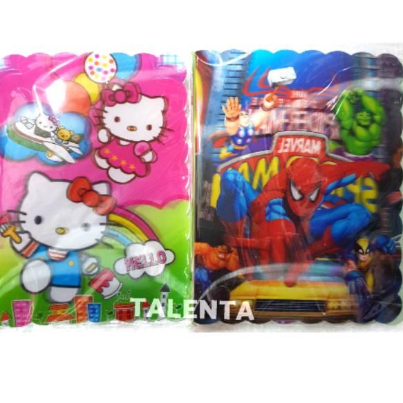 

Hemat Binder File Karakter Lucu Fancy Anak 3 Dimensi A5
