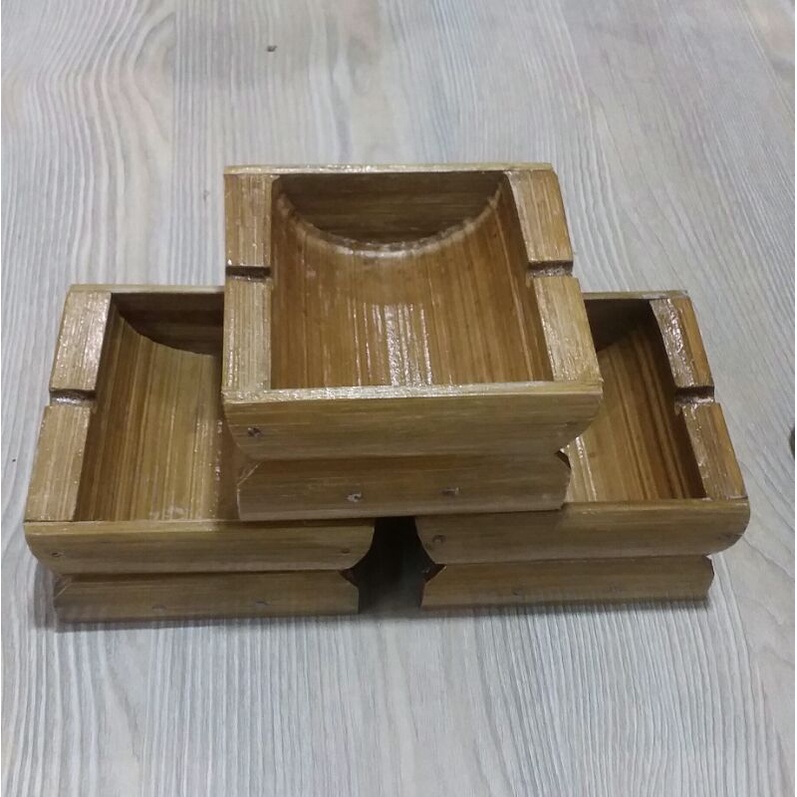 Asbak Bambu Unik, sovenir unik, kerajinan sovenir, kerajinan bambu, pengrajin bambu, souvenir bambu