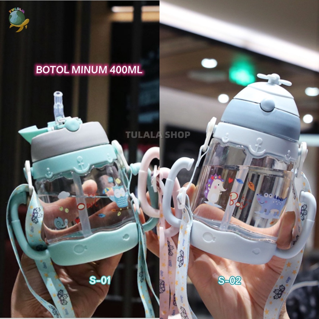 [TULALA SHOP]BOTOL JERAMI ANAK/Botol Kartun /Botol Minum Anak / Botol Minum Bayi Sedotan Lucu Anak / Karakter Rabbit Bear Tutup Clip / Import / Botol Minum Bayi Gelas Anak Balita Training Cup Baby Viral