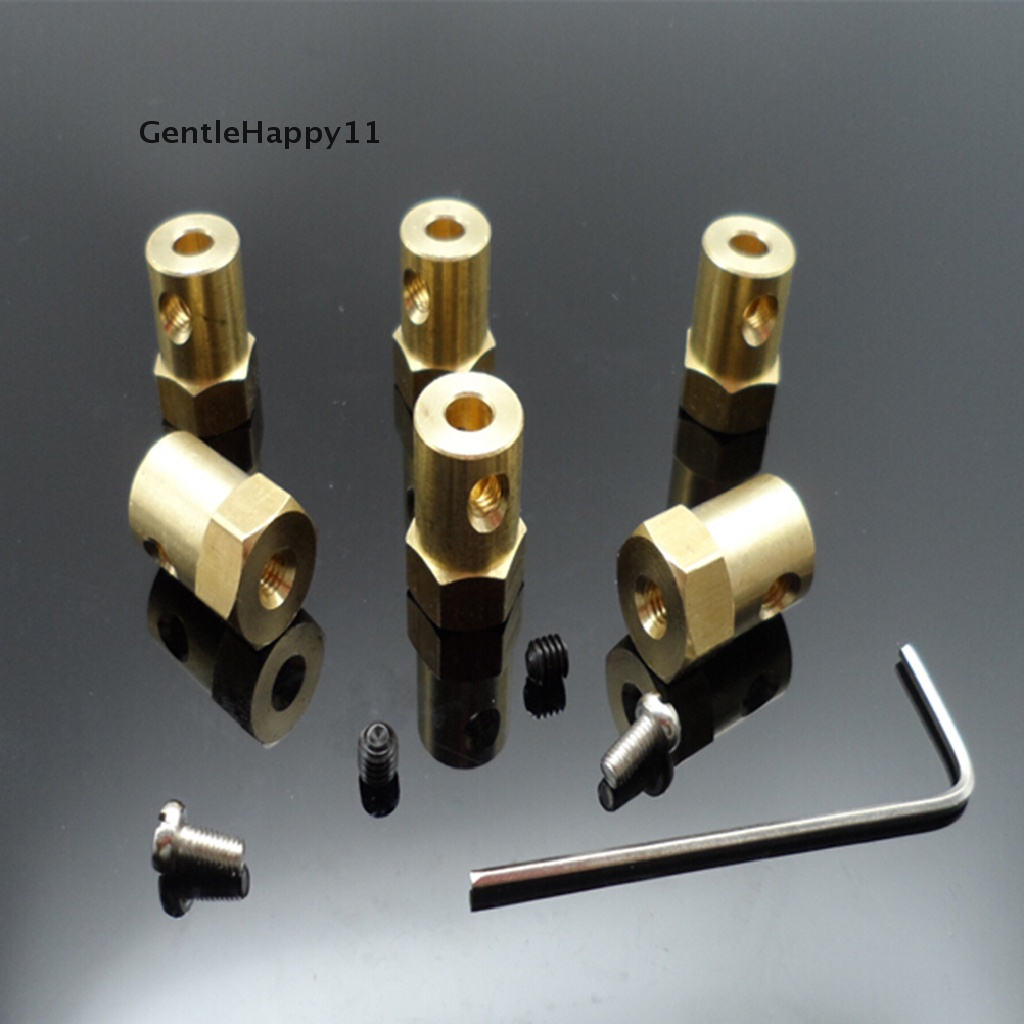 Gentlehappy New 3mm/4mm/5mm/6mm/7mm/8mm Kopler Kopling Poros Motor Fleksibel Untuk DIY Parts id