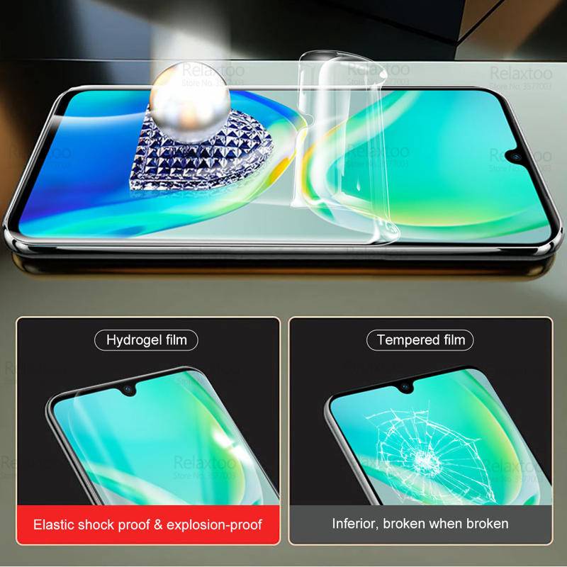 3pcs Untuk Vivo V25 Pro 5G Hydrogel Film Untuk Vivo V25Pro Curved Soft Film Untuk Vivo V25E 2022 4G 5G Pelindung Layar Bukan Tempered Glass