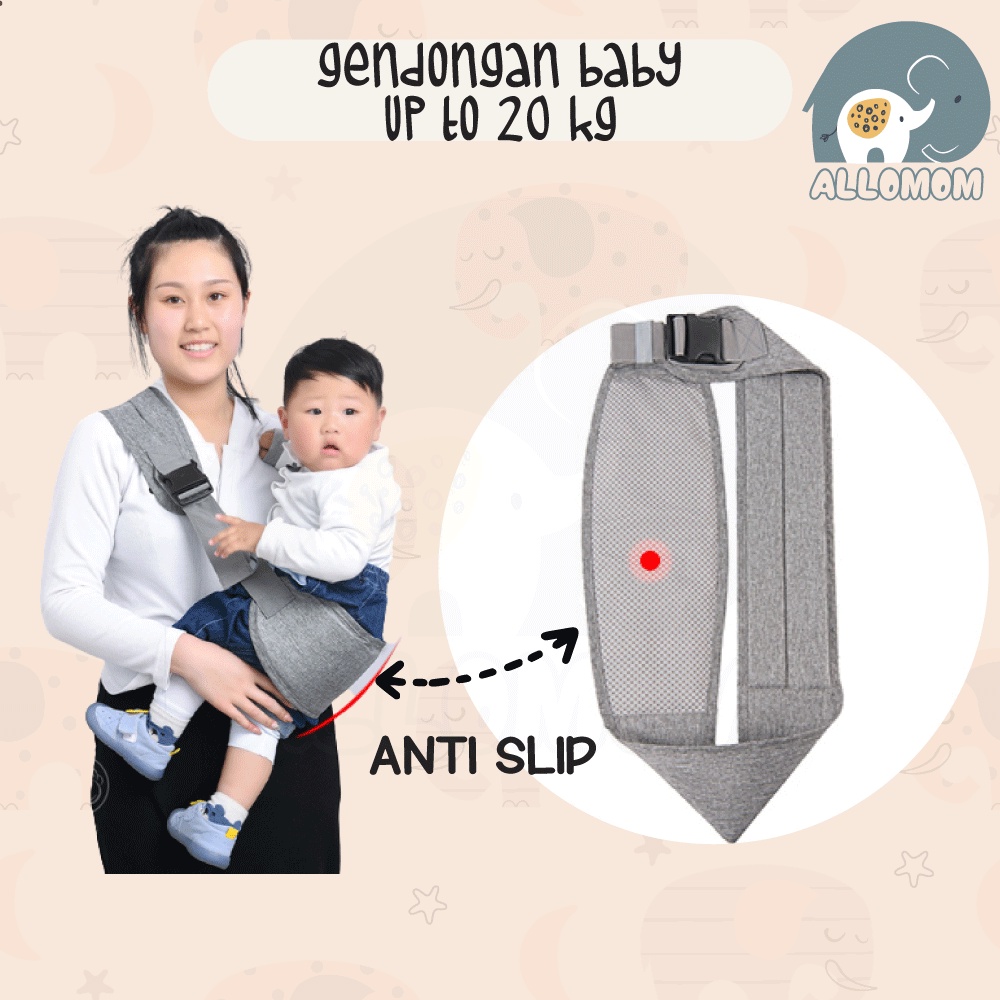 ( IMPORT ) GENDONGAN BAYI / GENDONG SAMPING BABY CARRIER TRAVEL