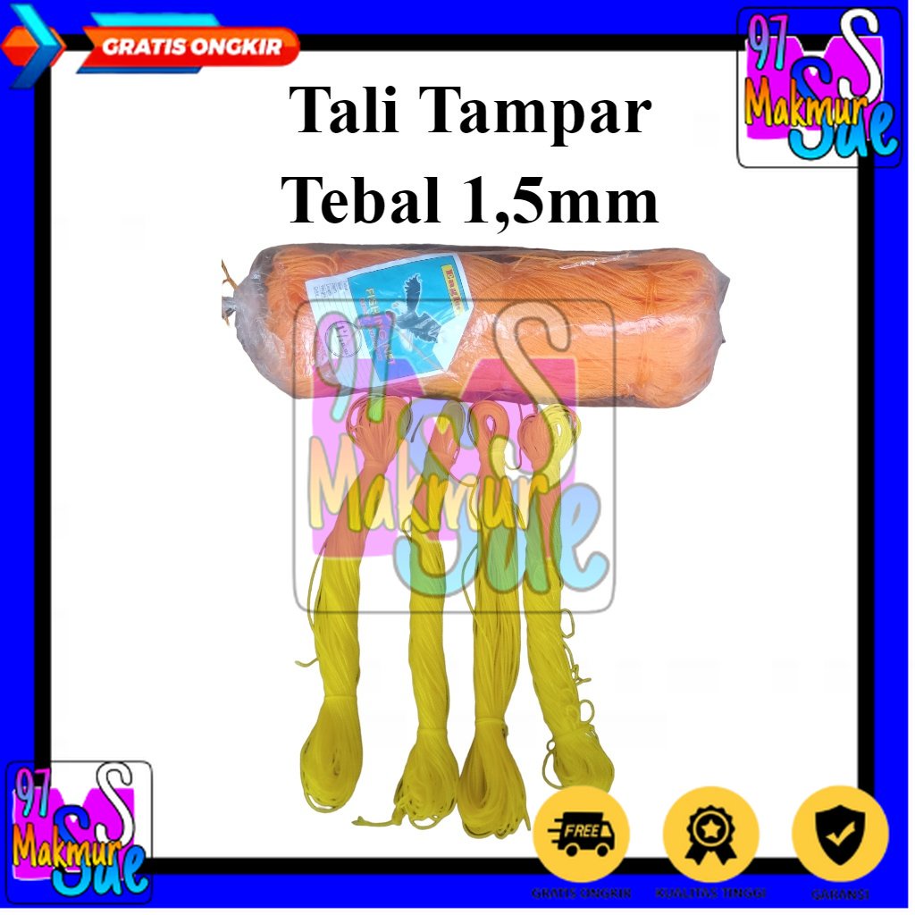 

Tali Tampar Tali Tambang 1.5mm SEA GULL Ecer