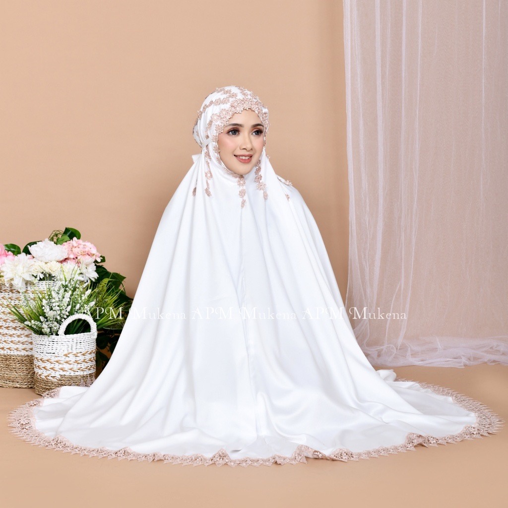 Mukena VELVET RIA RICIS | Mukena SILK PREMIUM | Mukena Travel | Free Bag