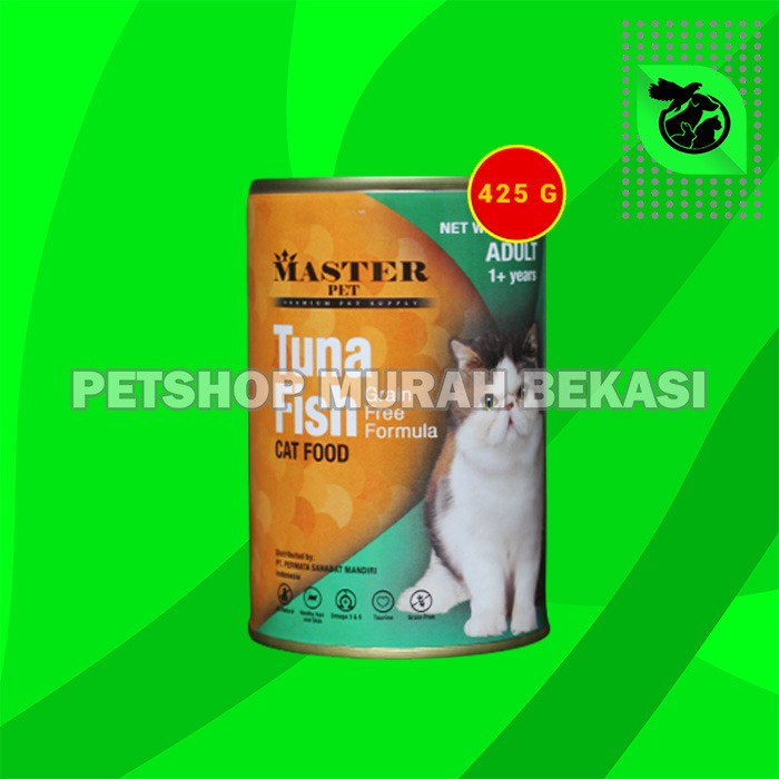 Makanan Kucing Kaleng Master Wet Cat Food Can