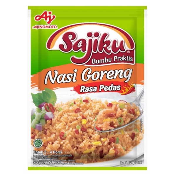 

sajiku bumbu nasi goreng rasa pedas 20Gr