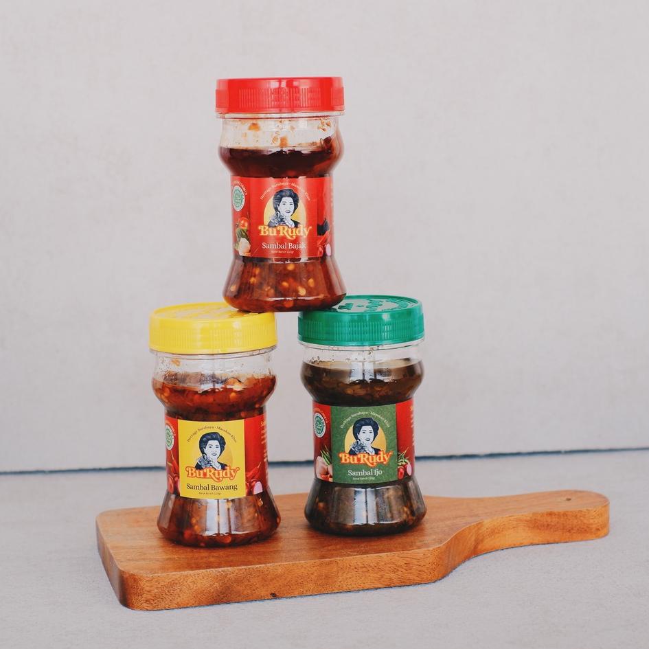 

♦ Paket Sambal Setopan Bu Rudy (3 Botol) ➽