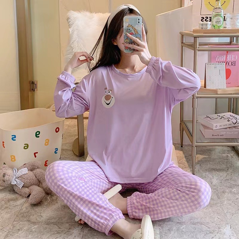 TELLY ➡️ 378 Setelan Wanita Import Joger | Setelan Baju Tidur Wanita | Piyama Wanita