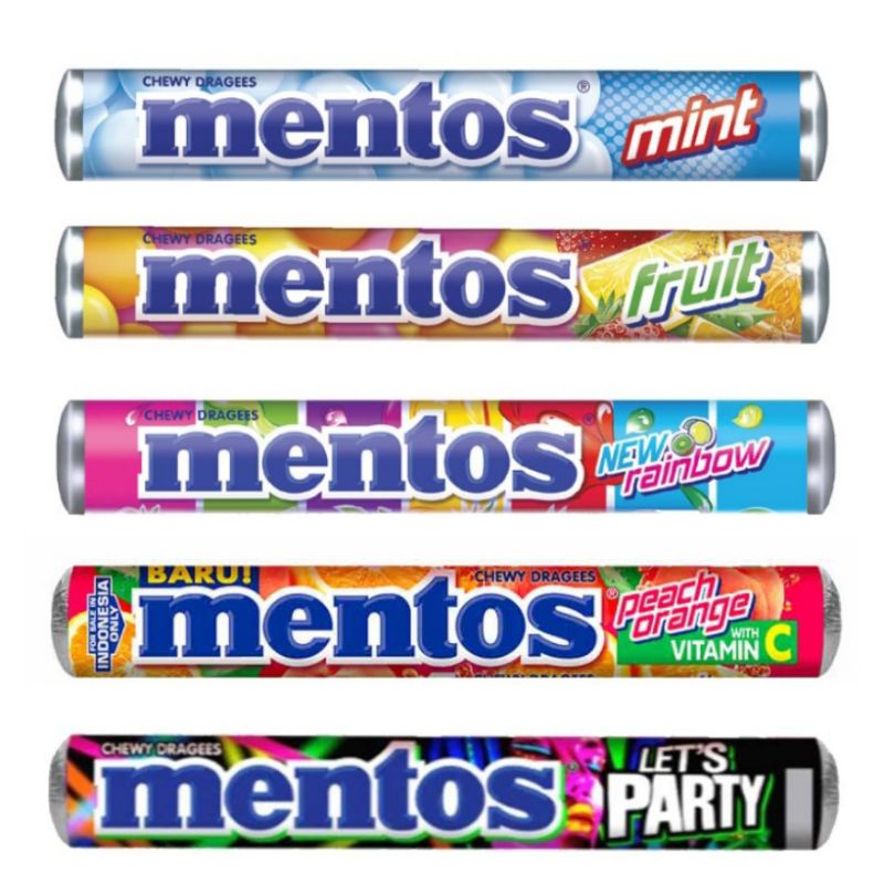 

Mentos Candy Permen All Variant 37 g