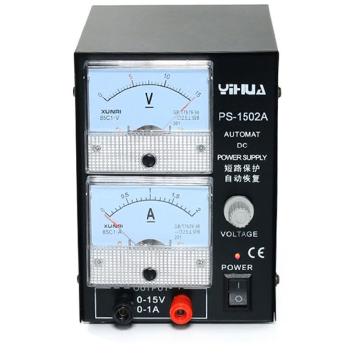 Original YIHUA 1502A POWER SUPPLY 15V 2A 2 AMPERE Untuk Servis HP