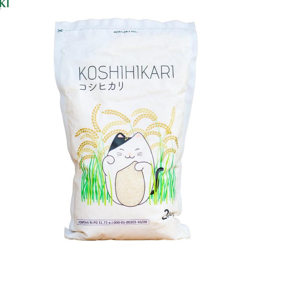 

✸ Koshihikari Japanese Rice / Beras Jepang - 2 kg ♣