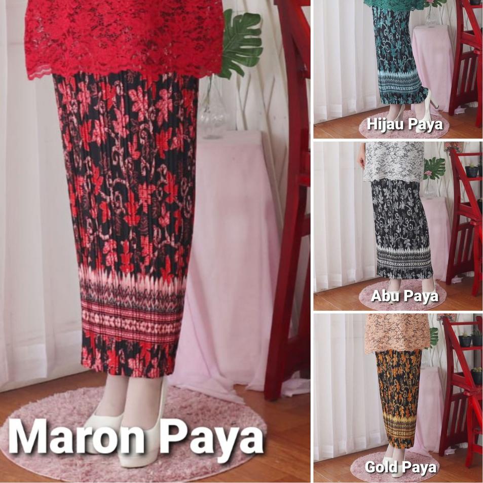 ♙ (REALPIC) ROK BATIK PLISKET M - XXL ◙