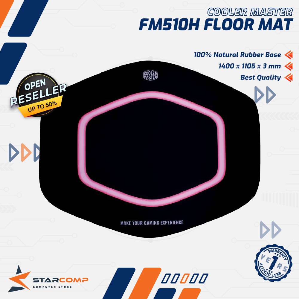 Cooler Master FM510H Gaming Chair Floor Mat