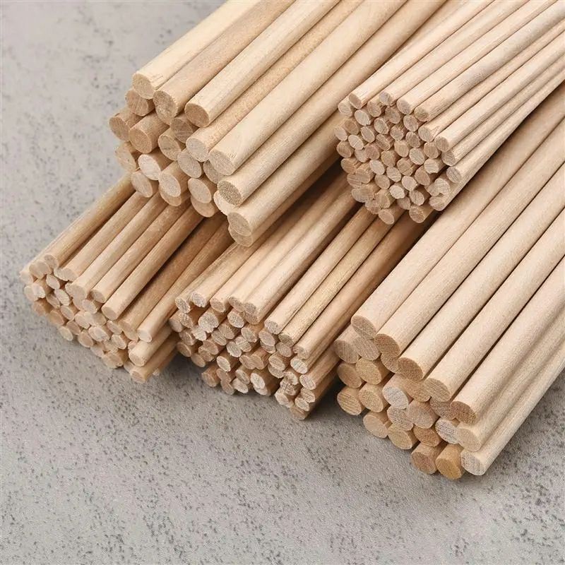 Dowel Stik Kayu Ramin Craft Kerajinan Macrame