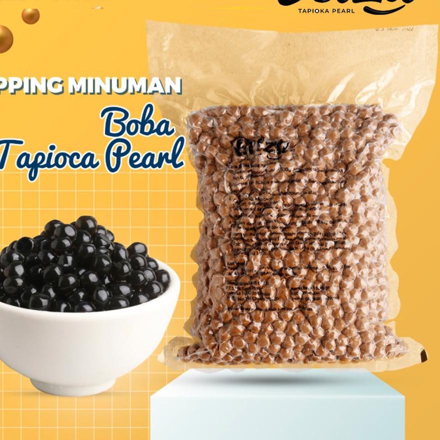 

12.12 Flash Sale Tapioca Pearl 1kg - Topping Minuman Belza Tapioka Bubble - Bandar Powder buruan