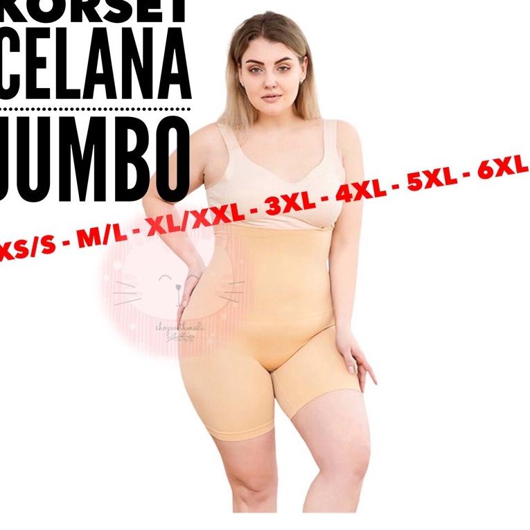 STOK TERBATAS KCJ Korset CELANA JUMBO XS S M L XL 2XL 3XL 4XL 5XL 6XL BIG SIZE Pengurus Pengecil Bod